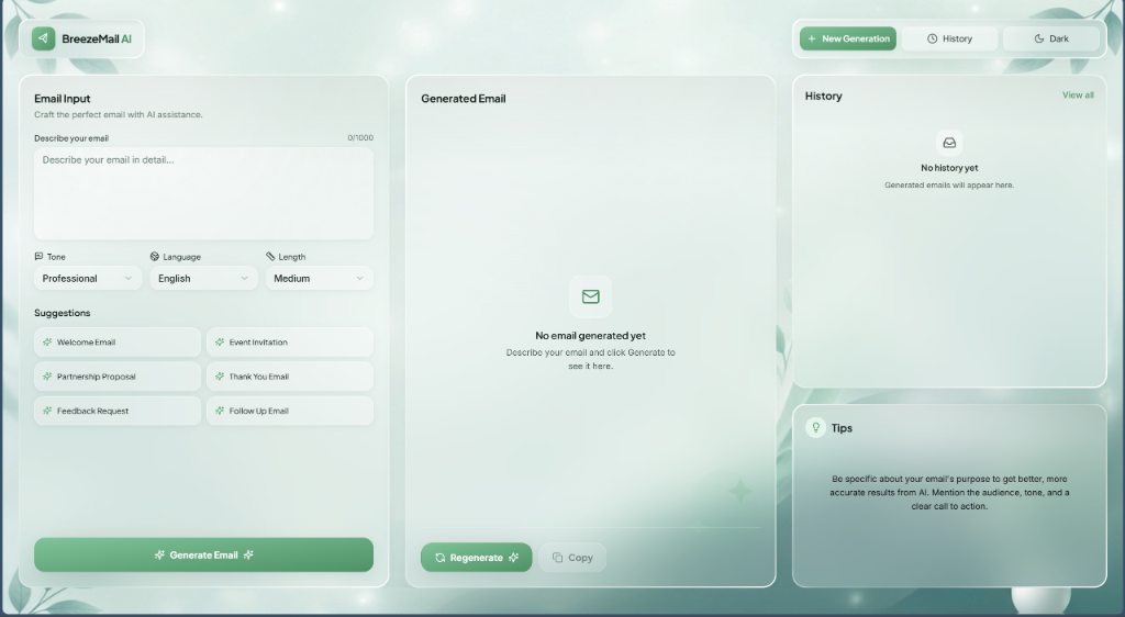 BreezeMail AI